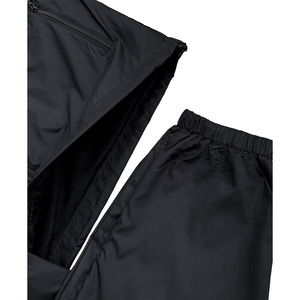 Costume coupe-vent personnalisé pour hommes, tenue deux pièces élégante et légère pour la course en plein air, l'entraînement sportif et le style de vie - Product Image 3