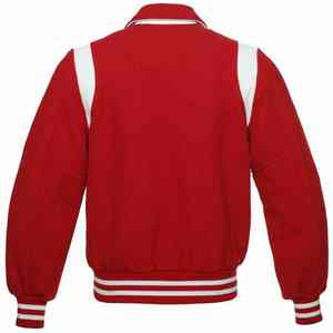 Veste universitaire de baseball personnalisée en gros pour hommes, col marin personnalisé, veste universitaire - Product Image 3