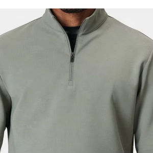 <b>Mens</b> Performance GYM Golf Quick Dry Running Sport Shirts Active Athletic <b>Long</b> <b>Sleeve</b> Tops 1/4 Quarter Zip Pullover Shirts - Product Image 5