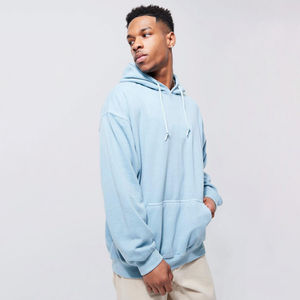 Sweat à capuche vintage lavé de super qualité pour hommes Service OEM surdimensionné en coton lourd pour l'hiver - Product Image 6