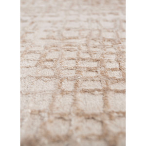 พรมขนสัตว์ผสมไหมไผ่ถักมือลายสีพื้น รุ่น Kavi Ivory รหัส Esk-324 รูปทรงสี่เหลี่ยมผืนผ้า เหมาะสำหรับห้องโถง ห้องนอน ใช้ในบ้าน - Product Image 3