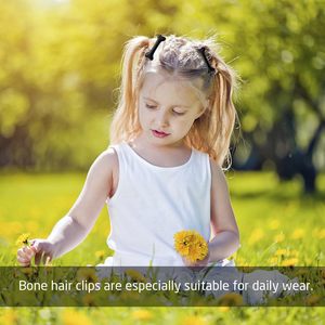 กิ๊บหนีบผมพลาสติกลายการ์ตูนชุด6ชิ้นเครื่องประดับผมกระดูกสุนัขแนวฮาโลวีน - Product Image 6