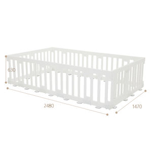 [Edu-Play] Suministros y productos para bebés Habitación de bebé Woody para recién nacidos a niños pequeños con juego de puerta Valla para bebés 14P Productos para bebés de La FR-M14GY - Product Image 3