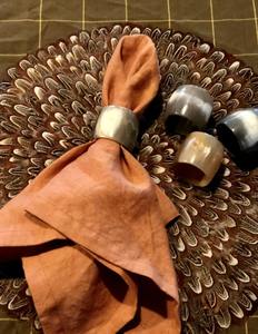 Servilletero de cuerno de búfalo más nuevo, perfecto para el hogar, restaurante, hoteles, elegante decoración de mesa de cuerno de vaca - Product Image 4