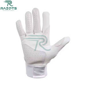 ถุงมือเบสบอลหนังสำหรับเล่นกีฬาถุงมือตีแบบปรับแต่งได้เกรดมืออาชีพ - Product Image 3