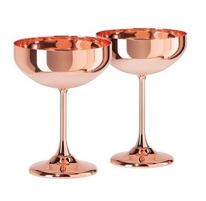 Custom 19.5 oz Premium Grade <b>Stainless</b> Steel Wine <b>Glasses</b> Unbreakable Pink Goblets Supplier at Wholesale Price - Product Image 1