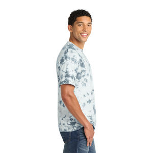 Men Casual <b>Tie</b> <b>Dye</b> Printed <b>T</b> <b>Shirt</b> Soft Cotton Crew Neck Short Sleeve Fashion Daily Wear Top - Product Image 4