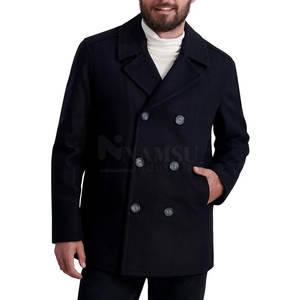 Chaqueta de lana para hombre hecha a medida de gran tamaño más vendida Chaqueta de lana para hombre de precio barato de último diseño - Product Image 1
