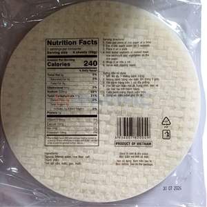 3 Cay Tre Bamboo Tree Vietnamese Rice <b>Paper</b> Round <b>Spring</b> <b>Roll</b> Wrapper 400g Wholesale - Product Image 6