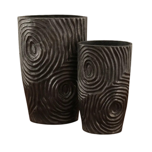 Exportador de metal forma personalizada jarrón hecho a mano estilo elegante aspecto moderno Mesa florero de decoración de flores - Product Image 2