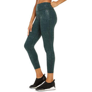 Leggings Sportivi da Donna Ideology Verde Scuro XX-Large con Stampa Animalier Tonal, Tessuto Lavorato a Maglia Senza Cuciture con Motivo Leopardato in Spandex - Product Image 3