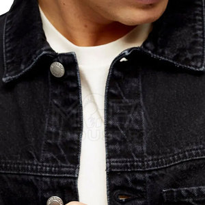 Veste en jean de haute qualité pour hommes Vêtements d'extérieur polyvalents et élégants pour toutes les saisons, parfaits pour les looks décontractés - Product Image 4