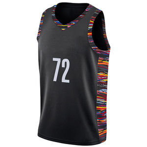 Camiseta de Baloncesto Unisex de Talla Grande, Logotipo Personalizado Impreso, Transpirable, Absorbente de Humedad, Secado Rápido, Sin Mangas, 100% Poliéster - Product Image 3