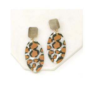 Pendientes de resina de aspecto elegante, superventas, accesorios de uso doméstico de primera calidad, pendientes de diseñador hechos a mano - Product Image 6