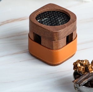 RF Crafts Mini brûleur d'encens arabe en bois indien 'Mubkhar/'Bakhoor' avec bois d'agar pour la combustion d'encens - Product Image 3