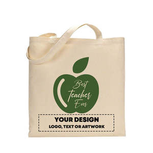 Sac fourre-tout vert pomme personnalisable pour femme, résistant à l'eau, sac à main pour enseignante, idéal pour l'été et l'automne - Product Image 3