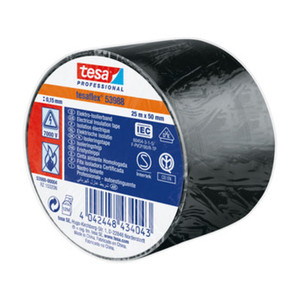 Ruban isolant certifié noir 50 mm (25 m) - Product Image 1