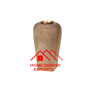 Aluminio fundido personalizado superventas conjunto de 3 abstracto Hallow florero de alta calidad vajilla florero Hotel Ware uso - Product Image 4