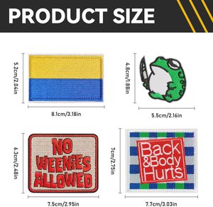 9 pièces Road Club patchs brodés avec crochet et boucle fleur forme dentelle décoration pour Jeans vestes sacs chapeaux T-Shirts - Product Image 2