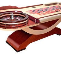 Table De Roulette De Casino en bois, entièrement personnalisable, haute qualité, différentes roues disponibles