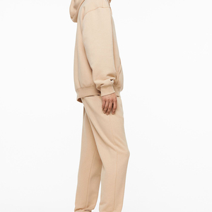 Premium Casual Elástico Oversize Algodón Spandex Pantalones de chándal Patrón recto Estilo de pantalón de chándal Bolsillos bordados Diseño en blanco - Product Image 4