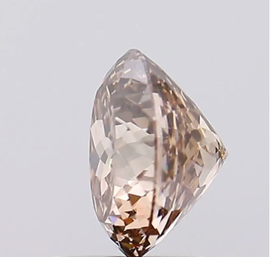 Vente en gros 1.7ct synthétique HPHT Lab-CVD Intense Light Brown VVS2 ID EX Aucun IGI certifié taille personnalisable pierre précieuse en vrac pour - Product Image 2