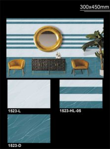 Azulejos de revestimiento de pared de cerámica con aspecto de piedra Real 30x45 cm Carreaux 300x450mm 12x18 pulgadas azulejos de piedra para pared externa China Foshan - Product Image 2