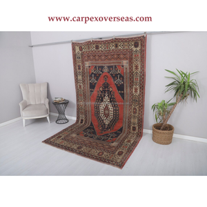 Tapis en laine rouge douce écologique de taille personnalisée résistant aux taches antimicrobiennes pour les couloirs des hôtels à domicile - Product Image 1