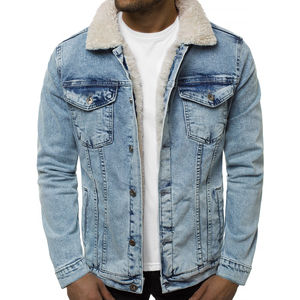 2025 Wholesale High Quality Premium Denim <b>Jacket</b> Luxury Design Breathable Customized Denim <b>Jacket</b> for <b>Men</b> - Product Image 2