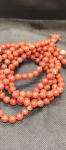 ลูกปัดหินแจสเปอร์สีแดงธรรมชาติขนาด 8 มม. สำหรับทำเครื่องประดับ ไม่ได้ย้อมสีแดง - Product Image 2