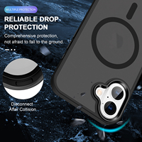 Nueva Funda de Teléfono Móvil Personalizada al por Mayor, Precio de Fábrica, de Lujo, TPU+Acrílico, con Sensación de Piel, Colorida, Magnética, Translúcida, Mate