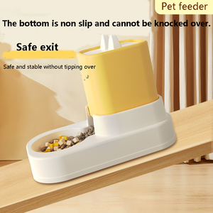 Người Lười Biếng Sử Dụng Công Suất Lớn Trọng Lực Tự Động Cho Ăn Vật Nuôi Chó Mèo Nước Thực Phẩm Trung Chuyển Với Trọng Lực Tự Động Trung Chuyển Cho Mèo - Product Image 6