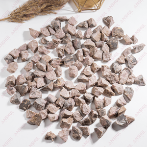 Huge Demand Decorative Attractive Pink Color Rhodonite <b>Raw</b> Rough Rocks Gemstone Rough Chunks for Healing - Product Image 4