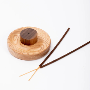 ที่วางธูปหอมที่ทันสมัยทำจากไม้บริสุทธิ์และลวดโลหะ mubkhar/bakhoor สำหรับบ้านกลิ่นหอมจัดโดย hho - Product Image 2