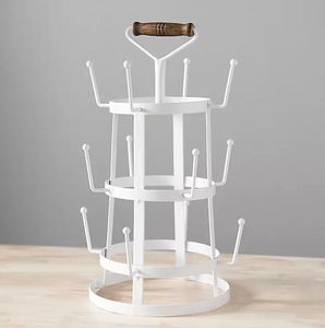 Support de tasse en métal de haute qualité, nouveau design moderne et luxueux, quantité en vrac pour ustensiles de cuisine, vente en gros, fabriqué en inde, 2023 - Product Image 5