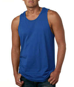 Camiseta sin mangas, camiseta sin mangas informal, camiseta sin mangas personalizada para hombre, camiseta sin mangas básica sólida de primera calidad para hombre, chaleco de gimnasio, camisetas sin mangas de poliéster 100% con cuello redondo - Product Image 2