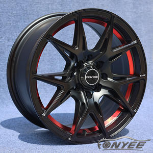 Fonyee <strong>Wheels</strong> 15 <strong>16</strong> 17 <strong>Inch</strong> 7.0J 4x100/114.3 Modified Design Matte Black Alloy <strong>Wheels</strong> Car Rims for Toyota Vios Mazda CX-3 MX-5 - Product Image 5