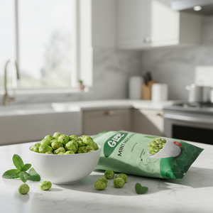 Nueces Makhana Tostadas Saladas con Sabor a Pudina de Menta, 50g, Sin Gluten, Alto Contenido de Proteínas, Bolsa con Nitrógeno - Product Image 3