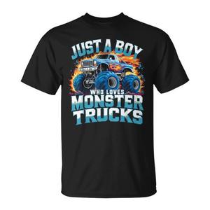 Maglietta promozionale Just a Boy for Who Loves Monster Trucks - Product Image 1