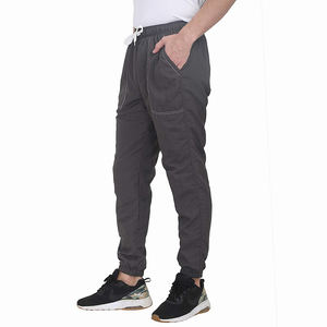 กางเกงวอร์มผู้ชายคุณภาพสูงรุ่นใหม่ ผลิตจากโพลีเอสเตอร์ 100% สีน้ำตาล พร้อมดีไซน์และแบรนด์ที่ปรับแต่งได้ - Product Image 5