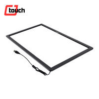 Écran tactile infrarouge de 27 pouces, panneau tactile IR, kit de cadre tactile pour POS/ATM/KIOSK
