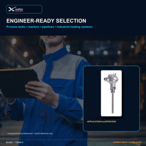 Transmetteur de température à tête de terminal TS600-D 4-20mA RS485 pour processus industriels - Product Image 4