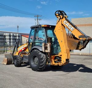 Vente chaude pour CASE 580SV Mini chargeuse-pelleteuse diesel avec roue 4x4 Machine de terrassement avec pompe à noyau et composants de moteur - Product Image 2