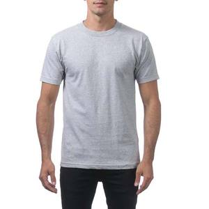 T-shirts d'été respirants pour hommes OEM, manches courtes, prix bas, couleur personnalisée, col rond, coupe ajustée, 100% coton, chemises pour hommes - Product Image 6
