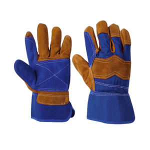 Guantes de Seguridad de Cuero Vacuno de Alta Calidad, Cuero Genuino - Product Image 4