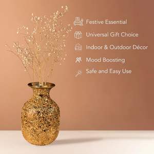 Florero de Acrílico y Aluminio, Floreros Modernos Minimalistas para Decoración del Hogar, Oficina, Cafetería y Centros de Mesa para Fiestas - Product Image 3