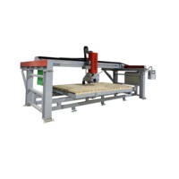 Machine à découper le pierre 11KW BRIDGE SAW MACHINE (JANUS) 3500kg 5500 x 3200 x 2300 mm Haute précision Vietnam Garantie 1 an