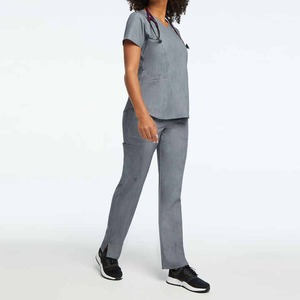 Wholesale Woven Cotton Blends Hospital Scrub <b>Sets</b> with Custom Logo | Unisex Medical Uniforms for <b>Doctors</b> & Nurses - Product Image 2