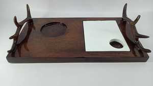 Bandeja Redonda de Madera de Acacia para Servir, Plato de Madera para Frutas, para Cocina y Restaurante - Product Image 2