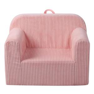 Canapé-lit pour enfants en mousse, chaise haute pour enfants, canapé-lit doux pour bébé avec tissu Teddy, fauteuil pour tout-petits en éponge pour garçons et filles - Product Image 2